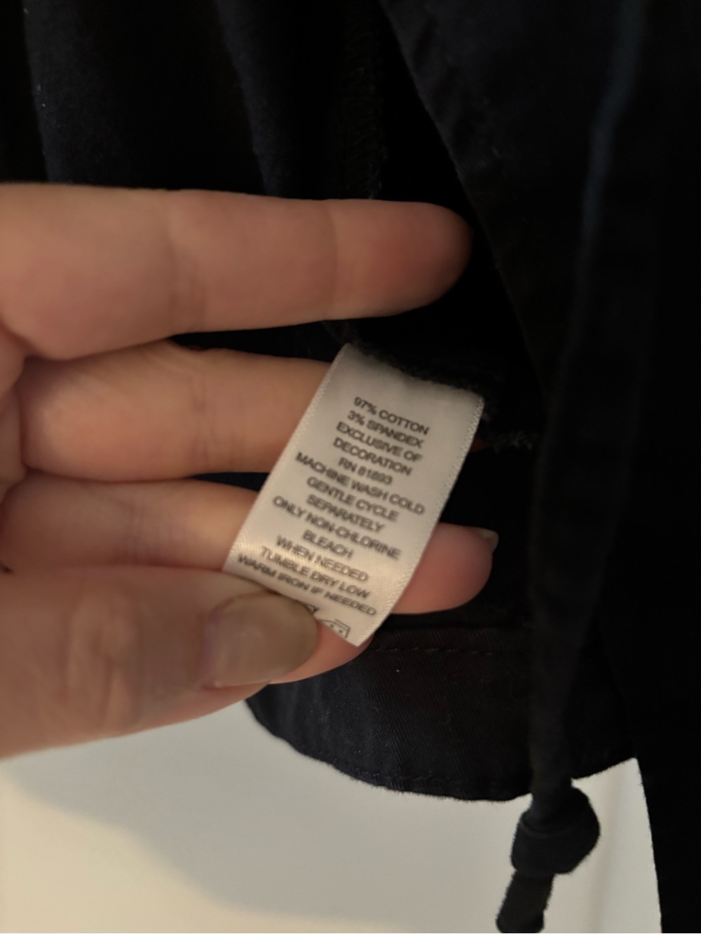 Liz Claiborne New York Black Safari Utility Vest - Picture 7 of 7